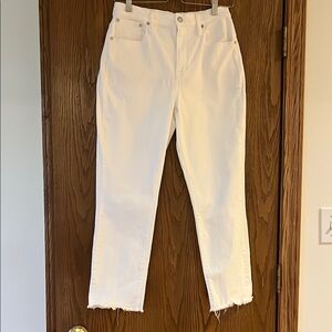 Madewell White Women's Jeans